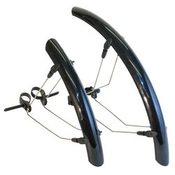 ETC Clip On Road Mudguards 700c Black Thumbnail