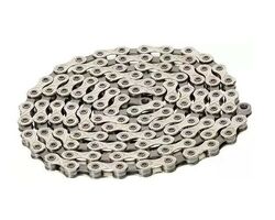 KMC X10-93 10 Speed Bicycle Chain - Silver Nickel Thumbnail