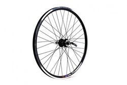 ETC Q/R D/W Cassette Rear Wheel Black 26x1.75