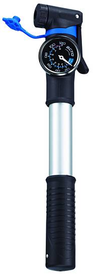 telescopic bike pump with gauge