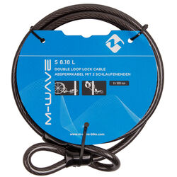 M-Wave S 8.18 L Bike Locking Cable 1 Thumbnail