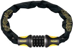 On-Guard Mastiff Combo-8022 Combo Chain Lock - Black, 8.0 x 0.8 cm Thumbnail