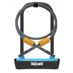 Onguard Neon 230mm x 11mm Bike Cycle D U Shackle Lock And Cable 4 Colours Thumbnail
