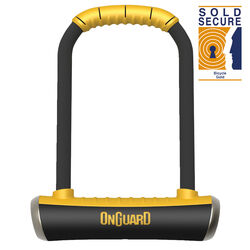 Onguard Pitbull D U Shackle Bike Lock, GOLD Rated Security, 230mm x 115mm 1 Thumbnail