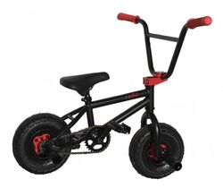 1080 Mini Freestyle BMX - Black & Red Thumbnail