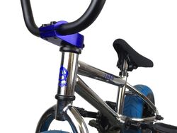 1080 Mini Freestyle BMX - Chrome & Blue 5 Thumbnail
