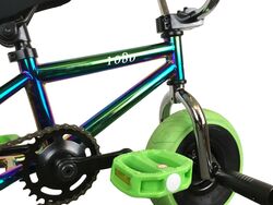 1080 Mini Freestyle BMX - Neo Chrome Jet Fuel/Chrome/Green 4 Thumbnail