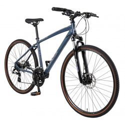 Claud Butler Explorer 3.0 Hybrid Bike, 700c Wheel - Blue 1 Thumbnail