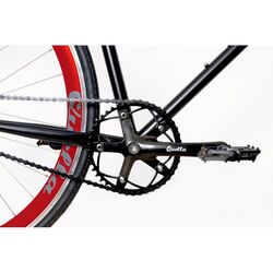 Quella Nero 700c Wheel, Single Speed - Black/Red 2 Thumbnail