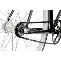 Quella Nero 700c Wheel, Single Speed - Black/White 3 Thumbnail