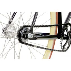 Quella Nero 700c Wheel, Single Speed - Black/Cappuccino 3 Thumbnail