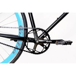 Quella Nero 700c Wheel, Single Speed - Black/Sky Blue 2 Thumbnail