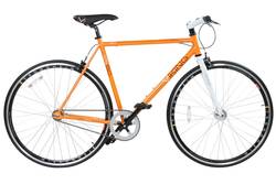 Viking Rio Single Speed 700C Fixed Wheel Road Gents Orange and White