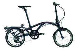 Dahon Curl I3 U Unisex Folding Bike, Alloy Flip Over Frame - 3 Speed, 16