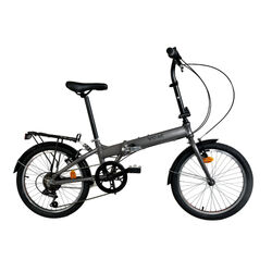 YOAC Alloy Folding Bike, 20in Wheel - Anthracite Thumbnail