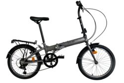 YOAC Alloy Folding Bike, 20in Wheel - Black Thumbnail