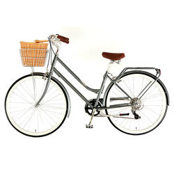 Dawes Duchess Ladies Heritage Style Bike, Metallic Slate - 7 Speed 3 Thumbnail