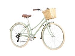 Raleigh Sherwood Ladies Traditional Low Step Heritage Bicycle 2021, 700c Wheel - Sage 1 Thumbnail