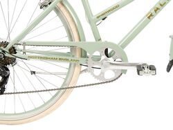 Raleigh Sherwood Ladies Traditional Low Step Heritage Bicycle 2021, 700c Wheel - Sage 6 Thumbnail