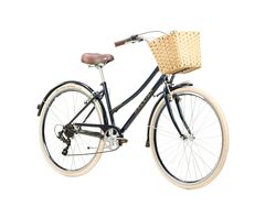 Raleigh Sherwood Ladies Traditional Low Step Heritage Bicycle, 700c Wheel - Navy 1 Thumbnail