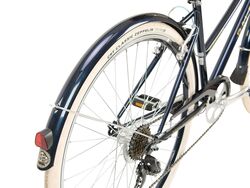 Raleigh Sherwood Ladies Traditional Low Step Heritage Bicycle, 700c Wheel - Navy 7 Thumbnail