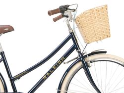 Raleigh Sherwood Ladies Traditional Low Step Heritage Bicycle, 700c Wheel - Navy 10 Thumbnail