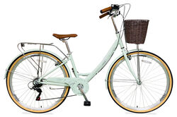Tiger Traditional Ladies Heritage Dutch Style Bicycle, 700c, 7 Speed - Mint Thumbnail