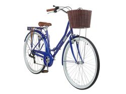 Viking Belgravia Ladies Traditional Heritage Bicycle, 700c Wheel - Royal Blue 1 Thumbnail