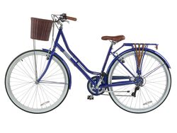 Viking Belgravia Ladies Traditional Heritage Bicycle, 700c Wheel - Royal Blue 4 Thumbnail