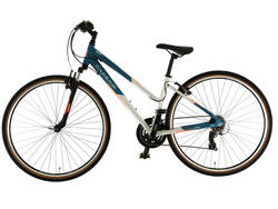 Claud Butler EXP 1.0 Low Step Explorer Ladies Hybrid Bike, Alloy Frame - 700c, 18 Speed 3 Thumbnail