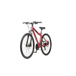 Coyote Alpine Ladies Hybrid Bicycle, 700c Wheel, 21 Speed - Metallic Red 2 Thumbnail