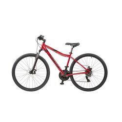 Coyote Alpine Ladies Hybrid Bicycle, 700c Wheel, 21 Speed - Metallic Red 4 Thumbnail