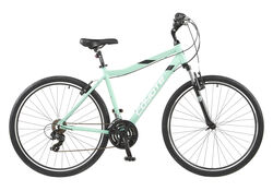 Coyote Urban Route Lady FS Hybrid Bicycle, 700c Wheel, 18 Speed - Mint Thumbnail