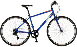 Dawes 2020 Discovery 201 Mens Hybrid Bike, 700c Wheel, 8 Speed - Royal Blue Thumbnail
