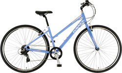 Dawes Discovery 201 Low Step Ladies Hybrid Bike, 700c Wheel, 8 Speed - Pale Blue Thumbnail