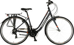 Dawes Mojave Low Step Ladies Commuter Hybrid Bike, 700c Wheel, 21 Speed - Dark Grey Thumbnail