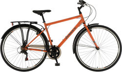 Dawes Sahara Mens Commuter Hybrid Bike, 700c Wheel, 6 Speed - Orange Thumbnail