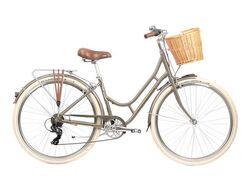 Ex Demo Raleigh Willow Ladies Traditional British Heritage Bicycle 2021, 700c Wheel - Graph Bronze 1 Thumbnail