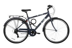Freespirit City Urban Equipped Mens Hybrid Bike - Dark Grey Thumbnail