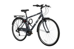 Freespirit City Urban Equipped Mens Hybrid Bike - Dark Grey 2 Thumbnail