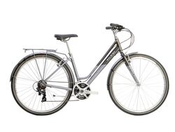 Raleigh Pioneer Low Step Traditional Hybrid Bicycle - Graphite Black/Grey Thumbnail