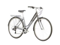 Raleigh Pioneer Low Step Traditional Hybrid Bicycle - Graphite Black/Grey 1 Thumbnail