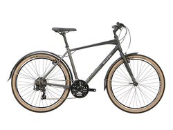 Raleigh Strada Crossbar City Hybrid Bicycle - Grey Thumbnail