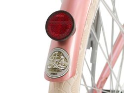 Raleigh Willow Ladies Traditional British Heritage Bicycle, 700c Wheel - Pink 8 Thumbnail