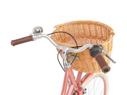 Raleigh Willow Ladies Traditional British Heritage Bicycle, 700c Wheel - Pink 9 Thumbnail