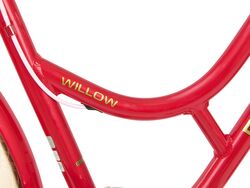 Raleigh Willow Ladies Traditional British Heritage Bicycle, 700c Wheel - Cherry 4 Thumbnail