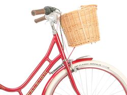 Raleigh Willow Ladies Traditional British Heritage Bicycle, 700c Wheel - Cherry 10 Thumbnail