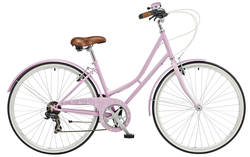 Claud Butler Cambridge Plush Ladies Heritage Bike - Pink - 700c Thumbnail