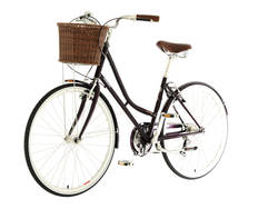 Dawes Cambridge Ladies Heritage Bike, Plum - 26