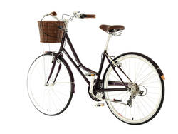 Dawes Cambridge Ladies Heritage Bike, Plum - 26